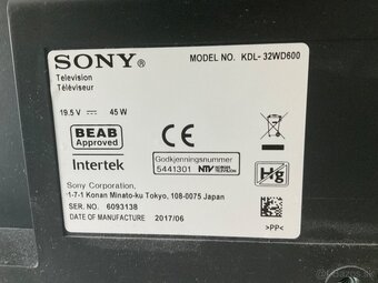 TV Sony 32” - 2