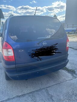 Opel zafira 2,0 diesel - 2