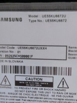 Diely Samsung UE556672Uparabolický - 2