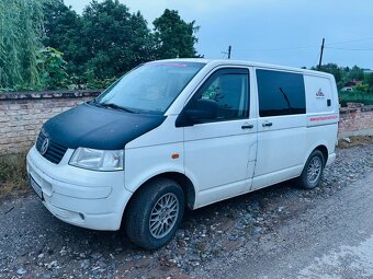 VW T5, 2,5 TDi, 2006, 310.000km, 1/2 caravan - 2