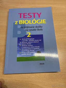 Testy z biológie na prijímacie skúšky na vysoké školy 1, 2 - 2