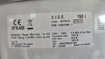 Tepelné čerpadlo na ohrev TUV Panasonic - 2