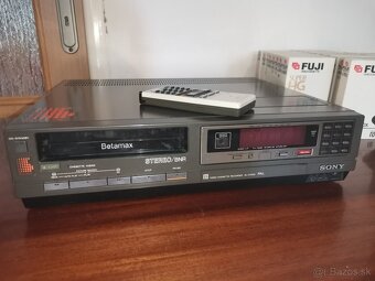 Sony Betamax videoprehrávač - 2