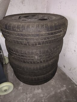 Plechové disky s pneumatikami Škoda Fabia - 2