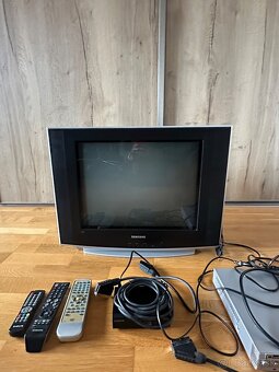 TV set – televízor Samsung + DVD prehrávač + set-top box - 2