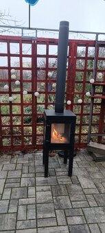 Uzavreté záhradné ohnisko - predám. - 2