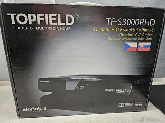 HDTV Satelitný prijímač TF-S3000RHD - 2