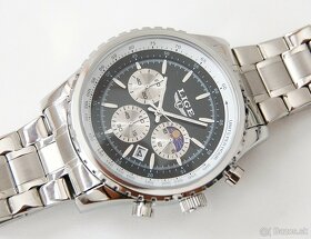 LIGE 8989 Chronograph - pánske luxusné celokovové hodinky - 2