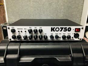 Predám basový aparát PROLUDE KO750 a EBS classic line 4x10 - 2
