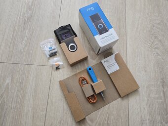 Predám Ring Doorbell 2nd gen. - Bronze, hnedá - 2