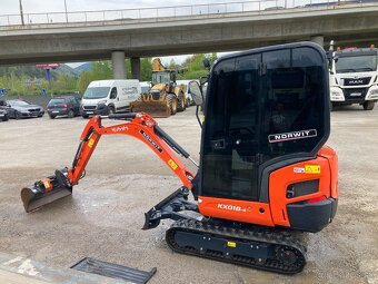 Kubota KX018-4 Mini báger / Rýpadlo s prílušenstvom - 2