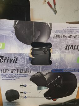Vyklopna helma crivit flip up helmet - 2