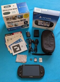 PS Vita 2000 slim čierna s komplet príslušenstvom - 2