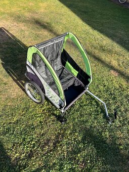 Detský vozík za bicykel pre 1–2 deti - 2