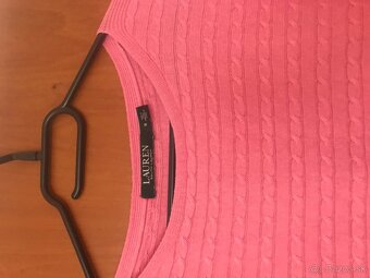 NOVÝ RALPH LAURENT originál luxury dámsky svetrik S/M - 2