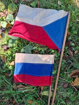 Staré československé vlajky 1 - 2