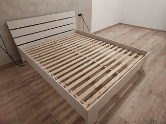Predám posteľ Rea Nasťa 160x200 biela, nepouživaná - 2