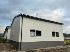 OCEĽOVÁ KONŠTRUKCIA HALY - MONTOVANÁ HALA 12x12x6m - 2