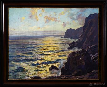 Súmrak, M.Geverlot, 785 × 650 mm - 2