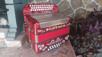 Harmonika-Heligonka.Delícia Favorit 2,Trojhlas. - 2