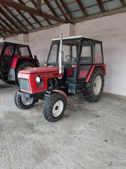 Zetor 6911,vlečka a rozmetadlo ph. - 2