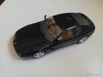 1:18 FERRARI 456 GT Bburago modra - 2