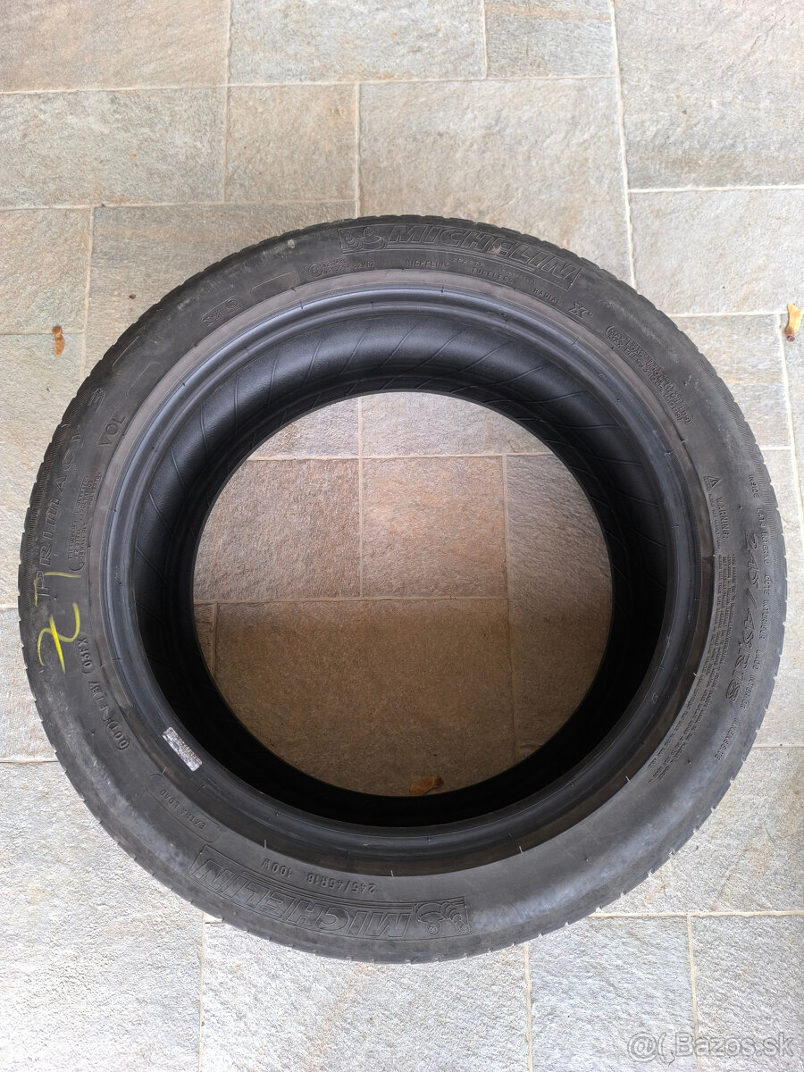 Pneumatiky 245/45 R18, Michelin Primacy 3 - 3
