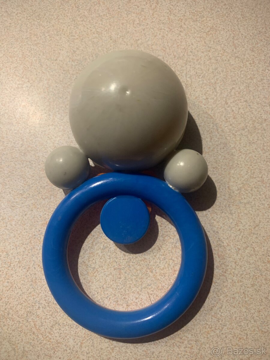 Retro hracka hrkalka - 3