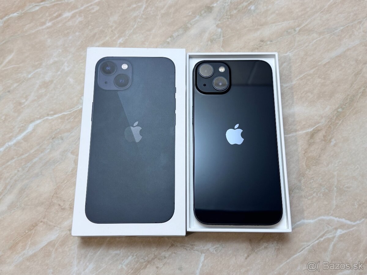Orginál Apple iPhone 13 128GB Midnight 100% batéria - 3
