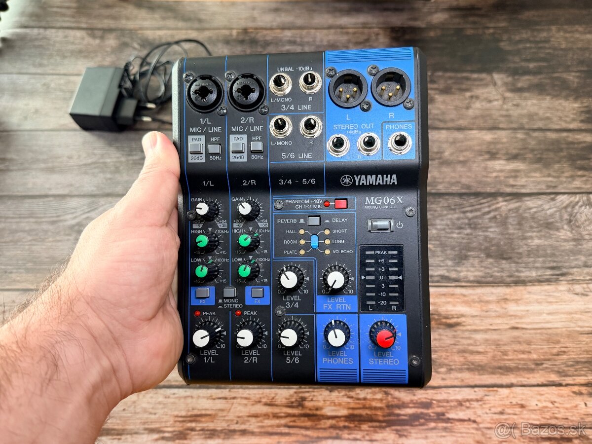 Yamaha MG06X Analógový mixpult - 3