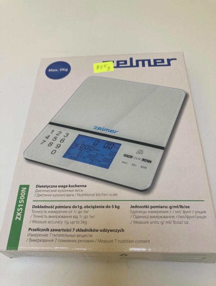 Nutričná váha ZELMER - N.O.V.Á. - 3