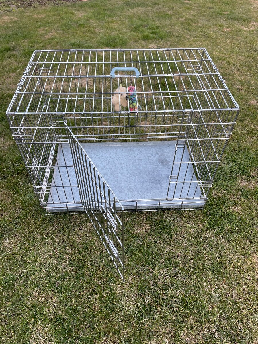 Ocelova klietka pre psa, macku - 3