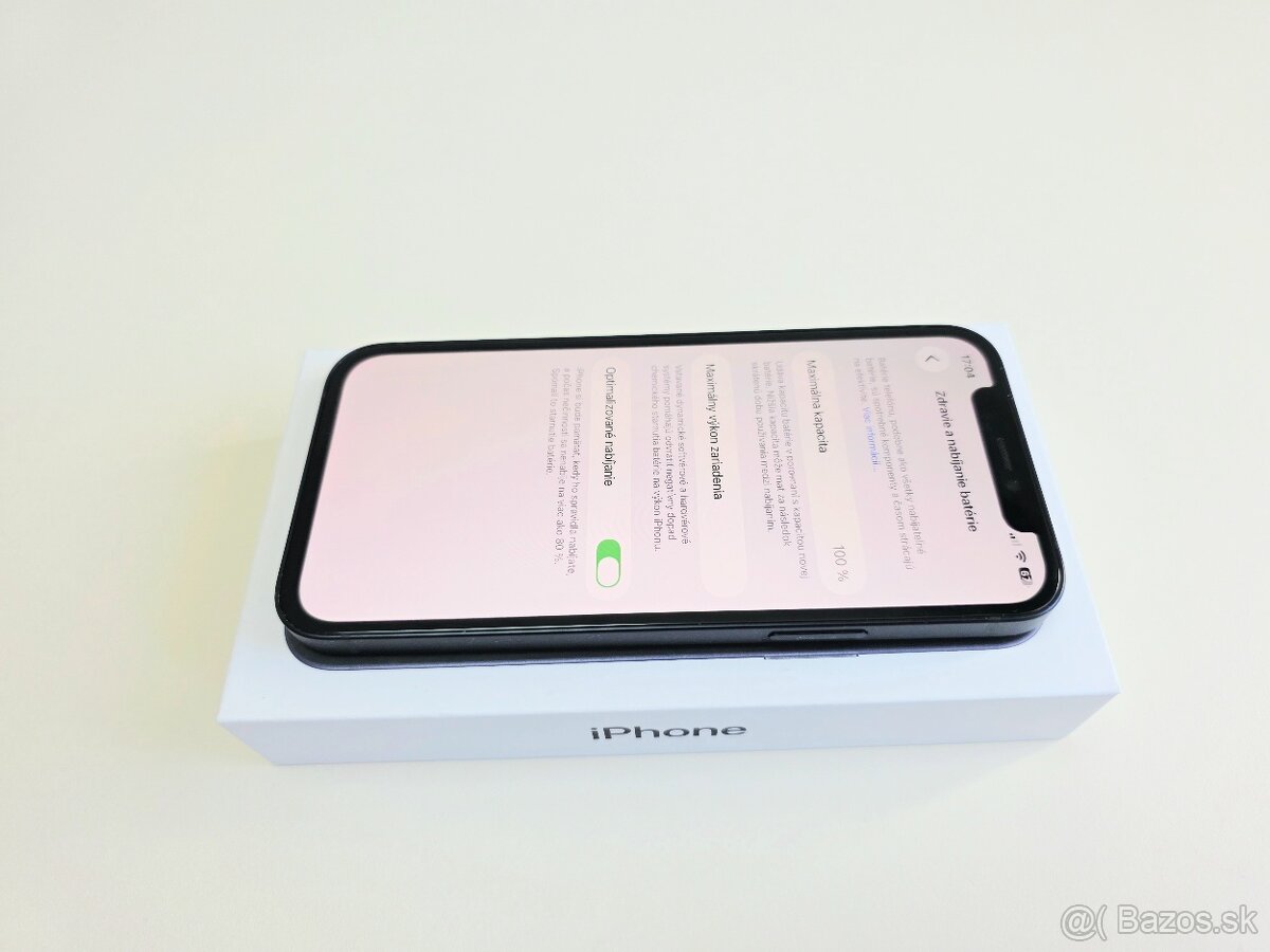 APPLE IPHONE 12 128GB BLACK BATERKA 100% - 3