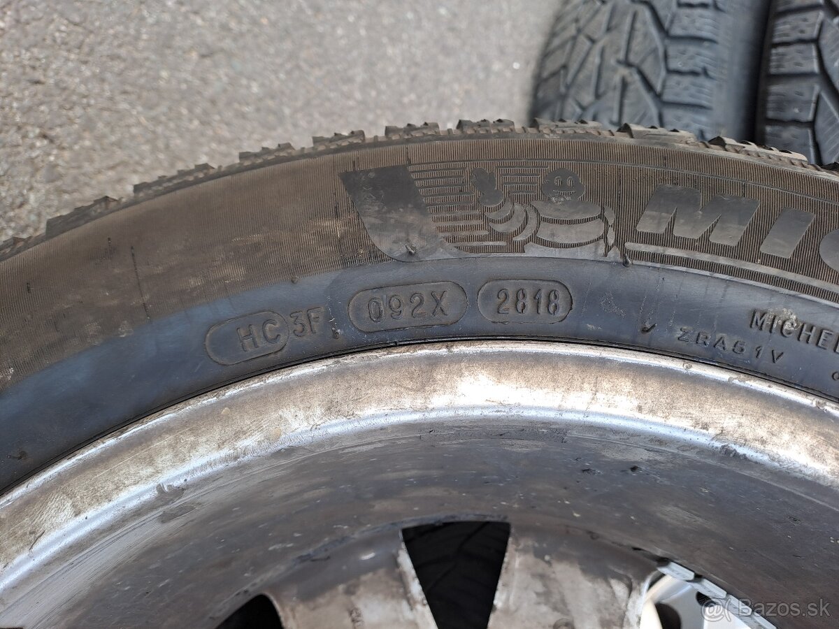 215/55/R17 - 5x112 elektróny škoda Ronal + zimné Pneumatiky - 3