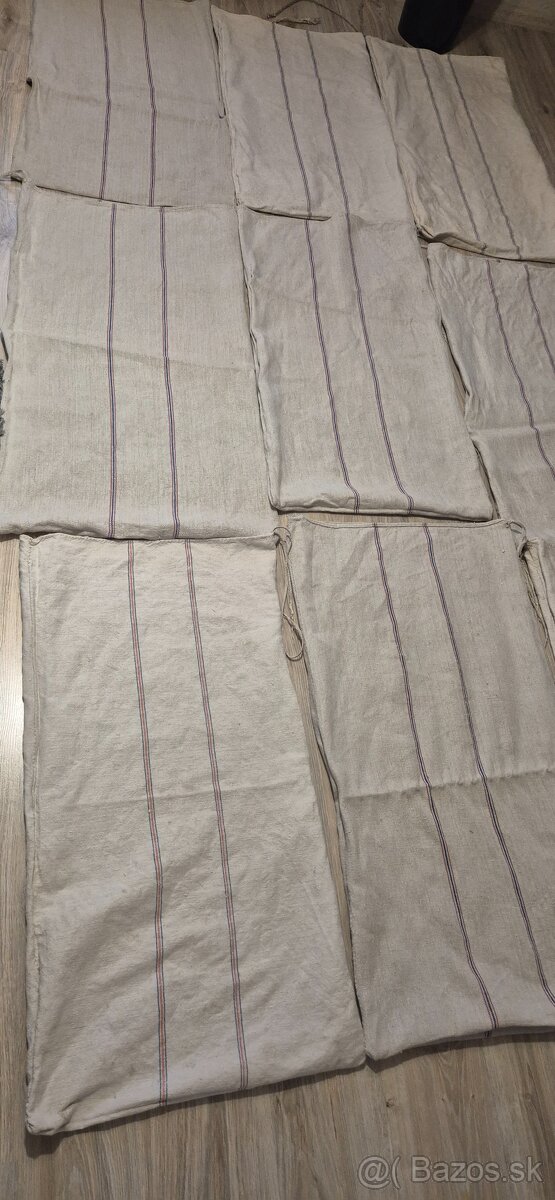 Predám vrecia ušité z domáceho tkaného plátna - 3