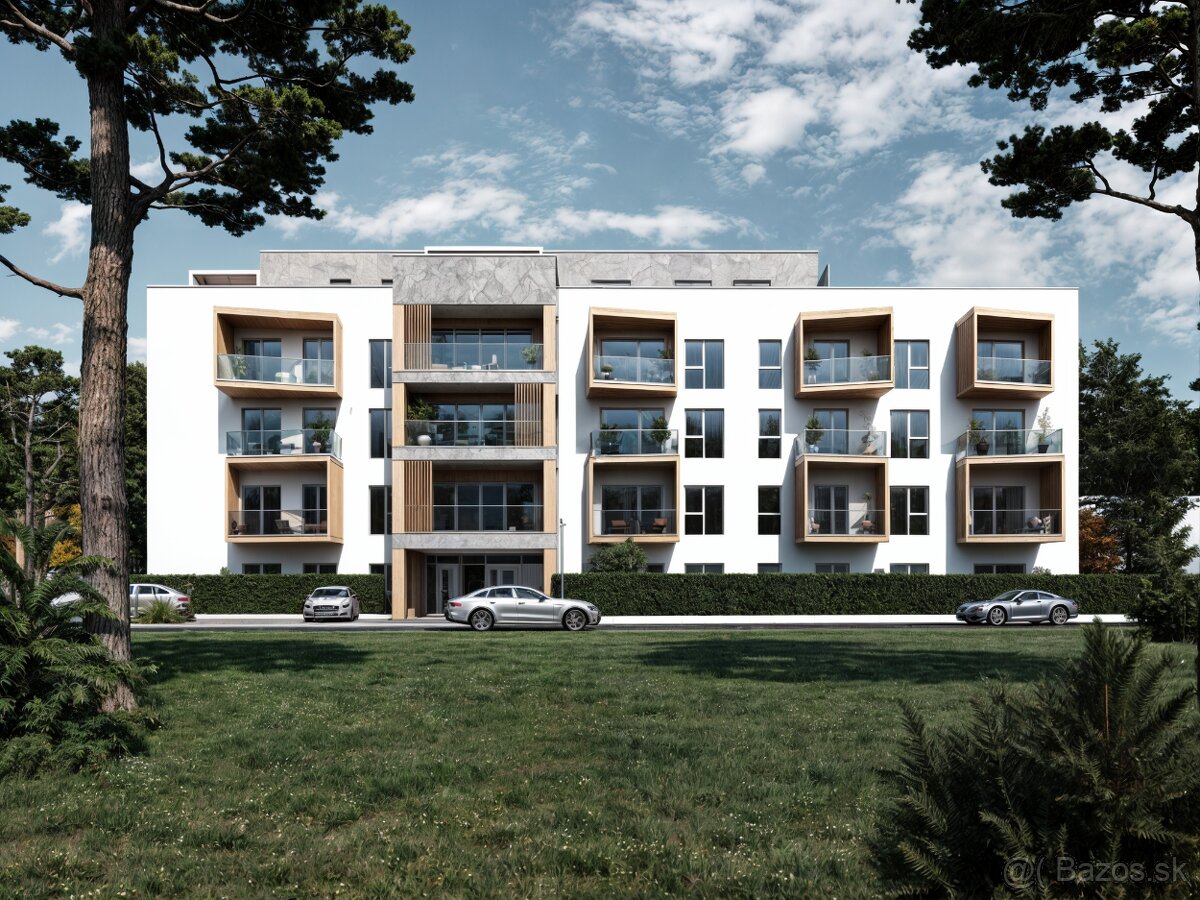 2 izbový byt 66 m2 v novostavbe Villa Borovica, Košice-Západ - 3