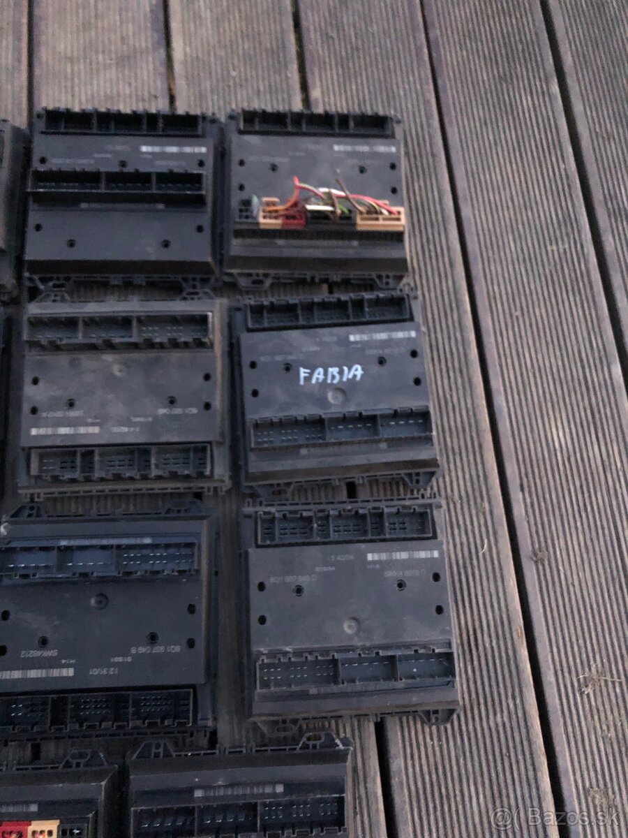 Moduly komfortu Fabia 1 - 3