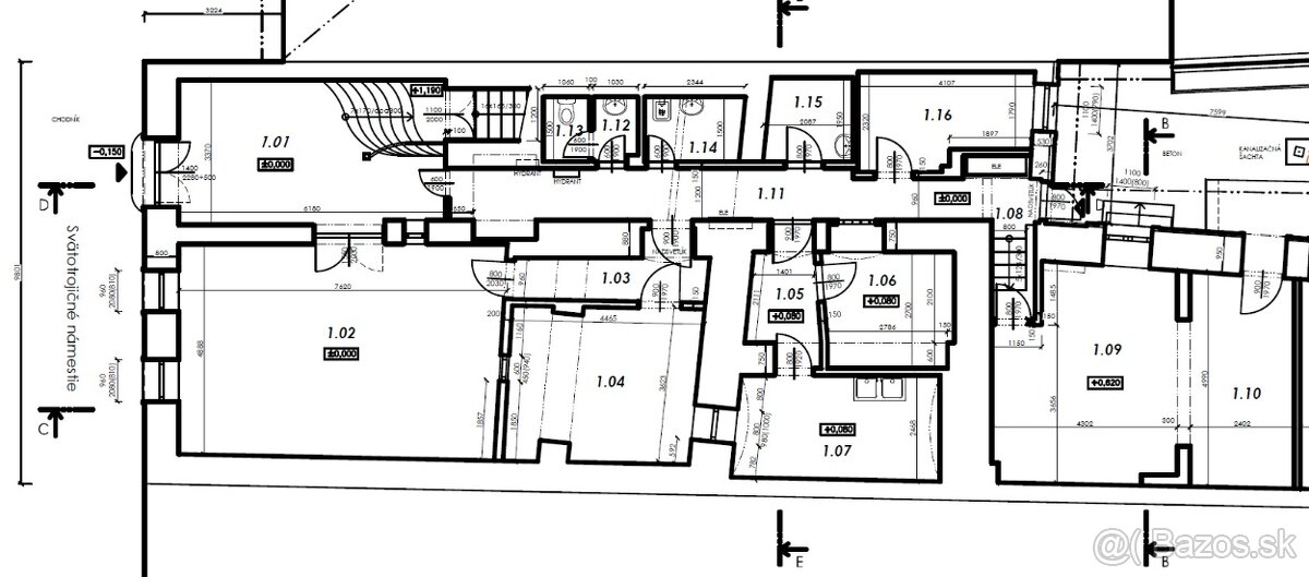 PRENÁJOM – Obchodné alebo kancelárske priestory v centre Kru - 3