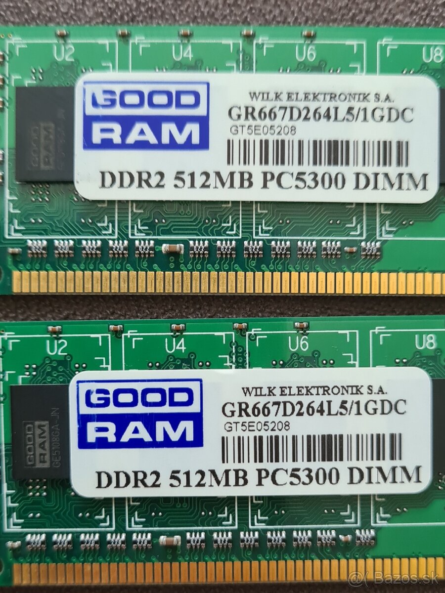 RAM DDR 2 512MB - 3