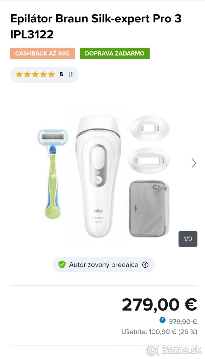 IPL epilátor Braun - 3