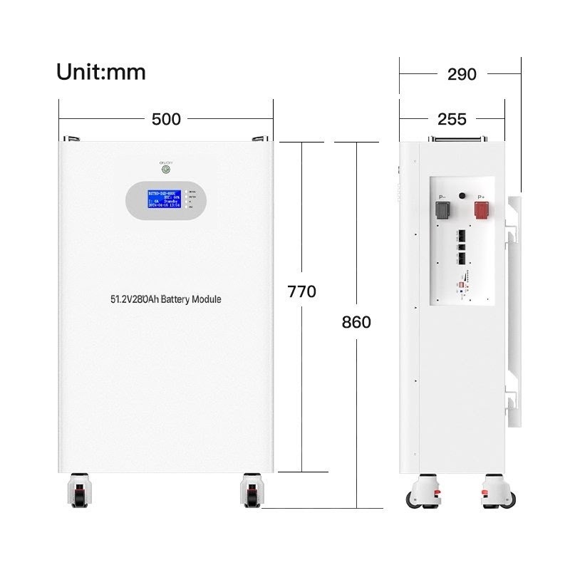 Predám LiFePO4 Battery Pack 51.2V 280Ah 14.3KWh - 3