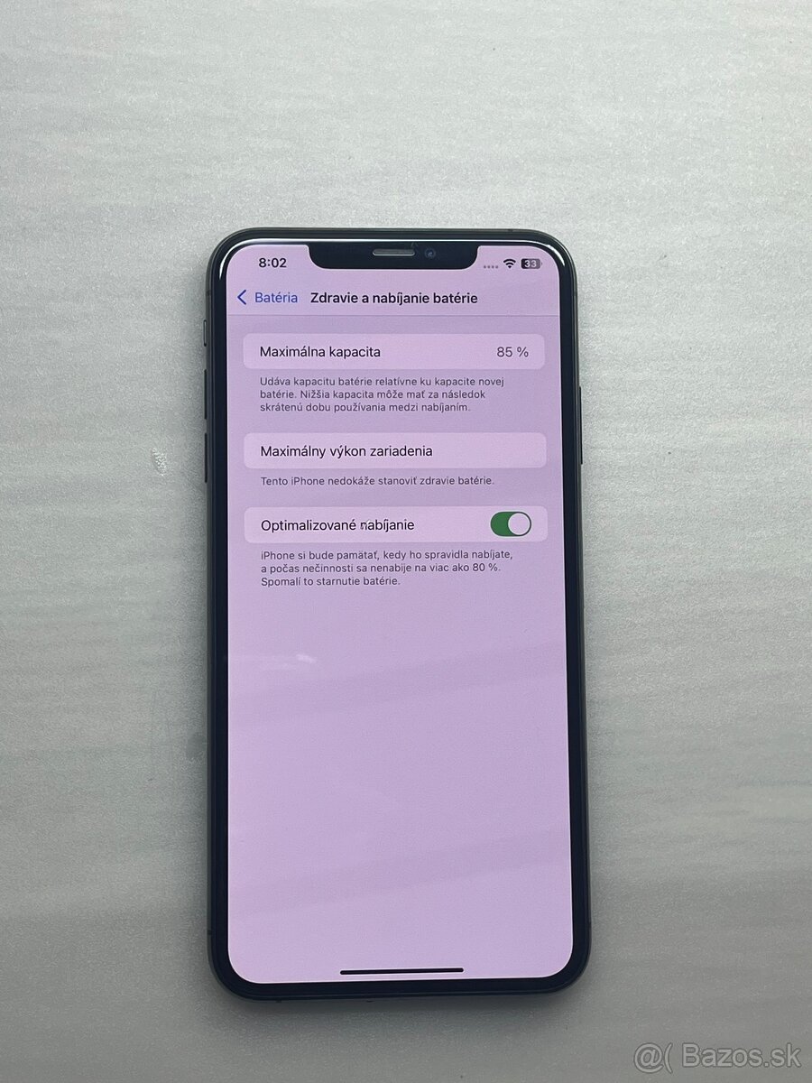 iPhone XS Max 🔋85% - 3