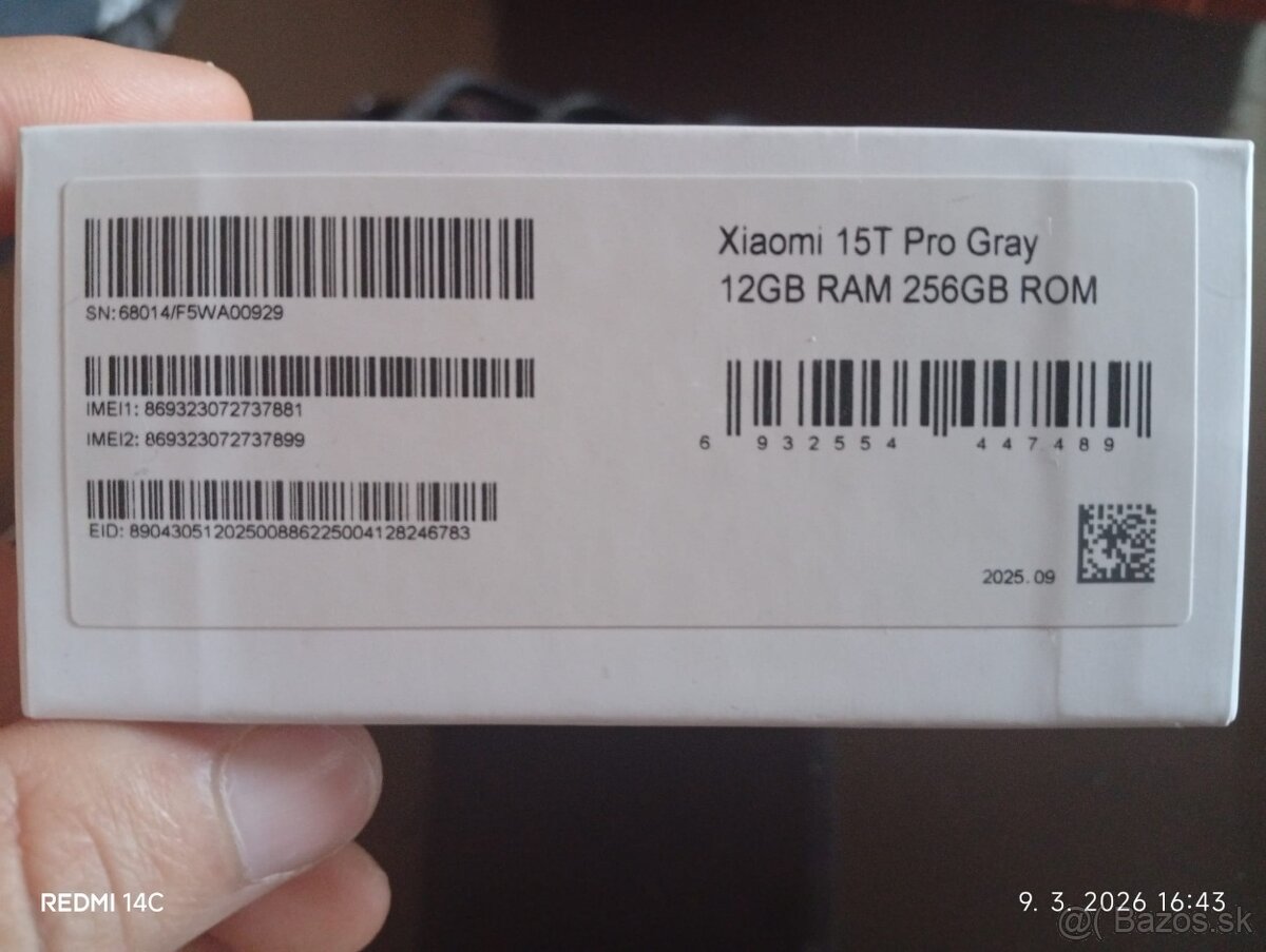 Xiaomi Redmi 15t pro 256gb - 3