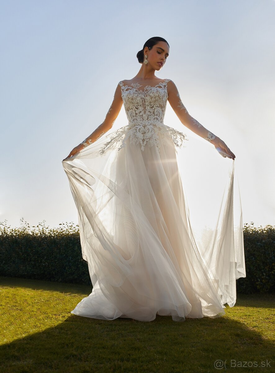 Ľahučké svadobné šaty - 3