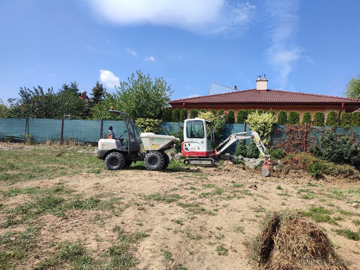 Minibager - vykopové práce - 3