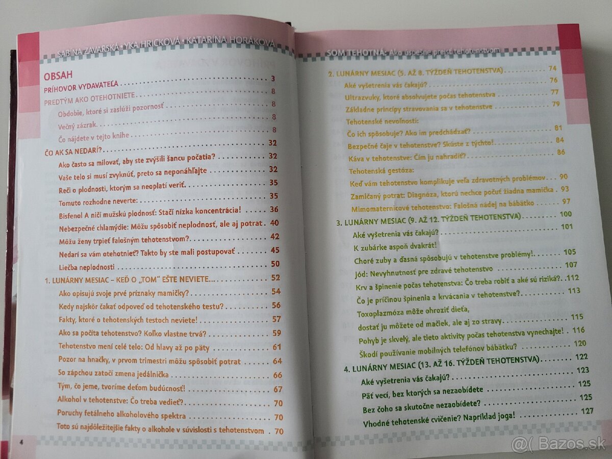 Kniha "Som tehotná" - 3