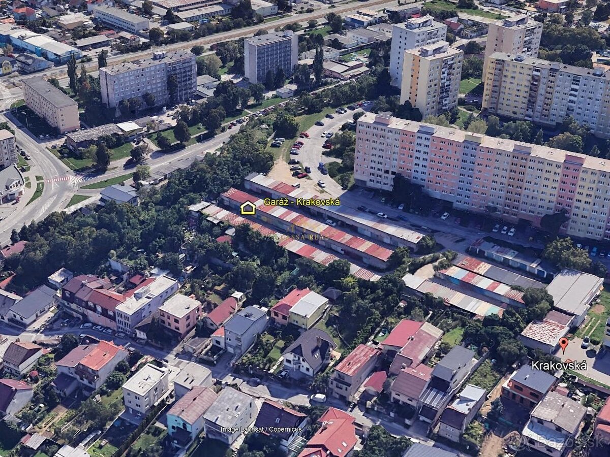 Murovaná Garáž s pozemkom 16m² / Krakovská / JUH - Železníky - 3