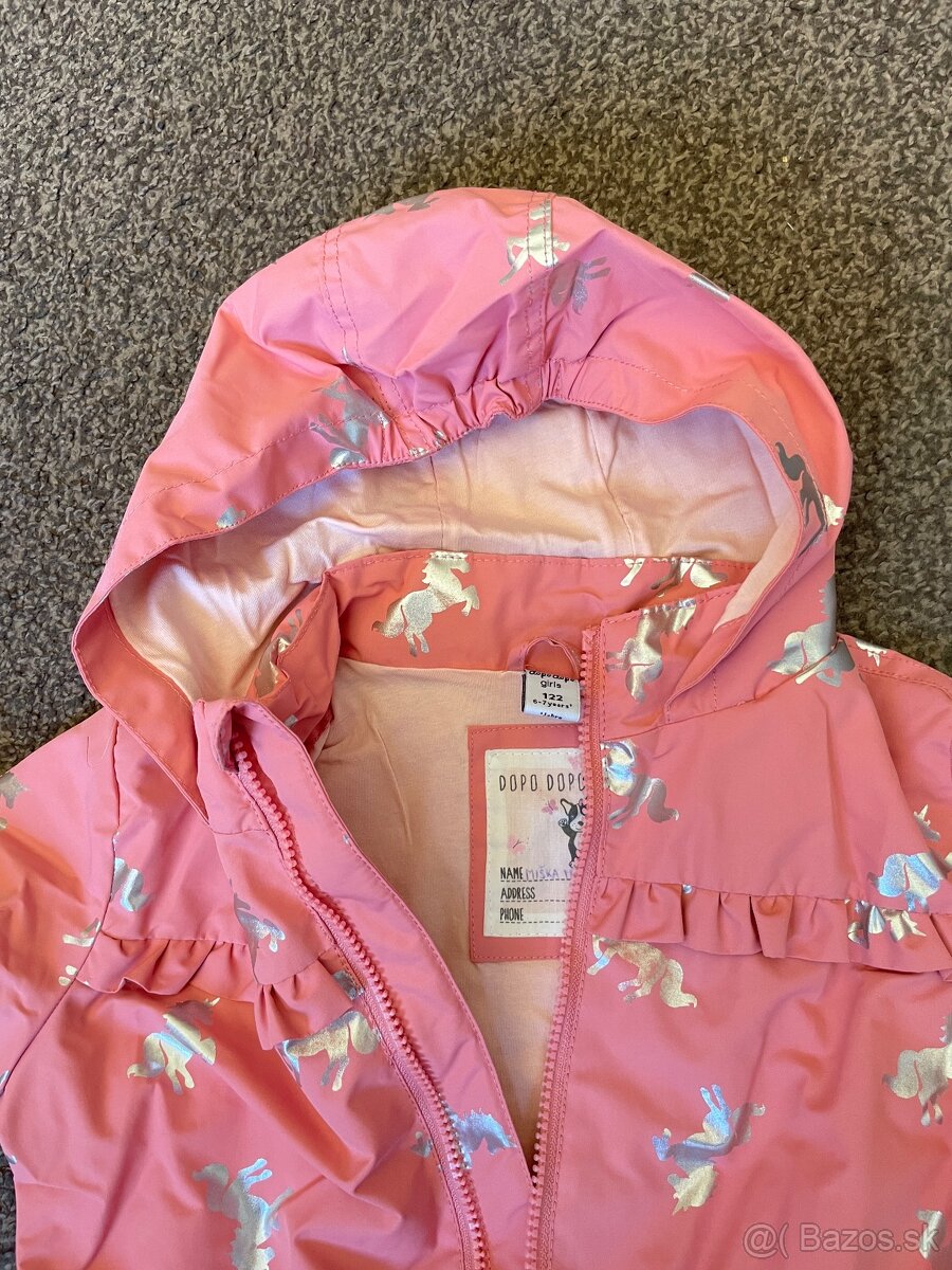 Dievčenská prechodná bunda (Parka) DopoDopo 122 - 3