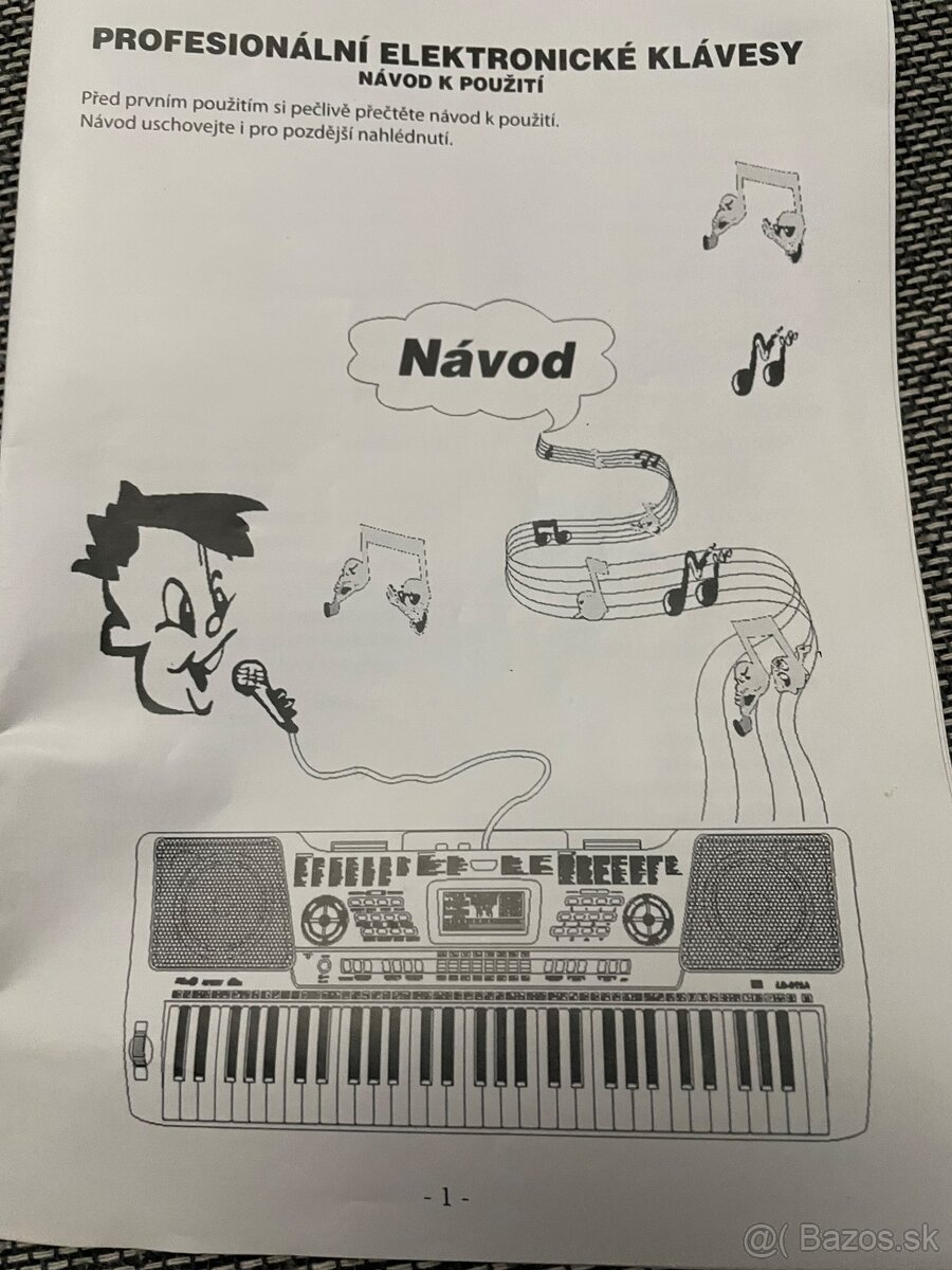 Elektrické klavesy - 3