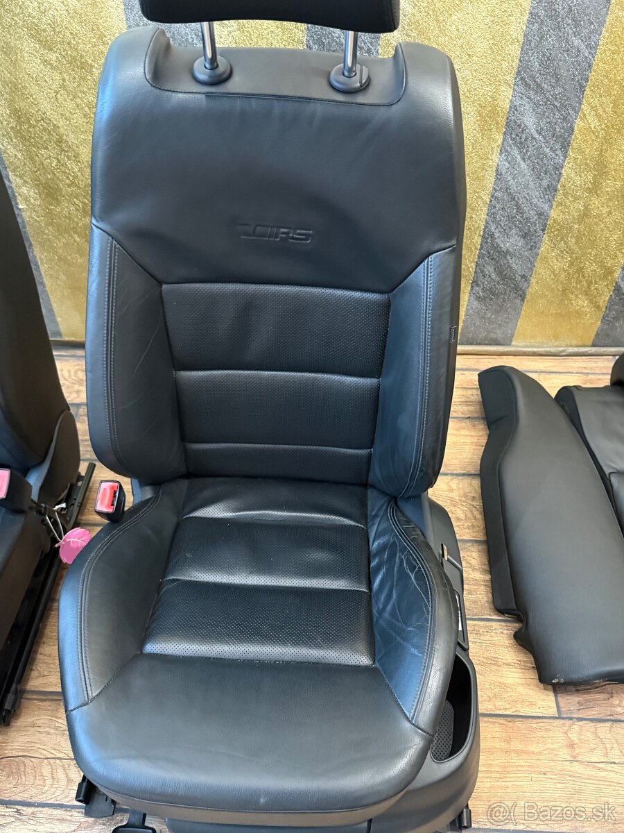 Predám celokoženné sedačky Octavia 2 RS . - 3